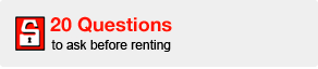 Twenty questions to ask before renting