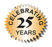 25th year crest