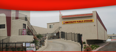 Chula Vista storage entrance
