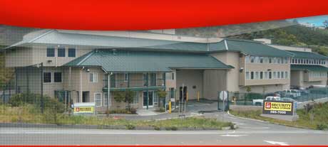 Daly City storage facility entrance