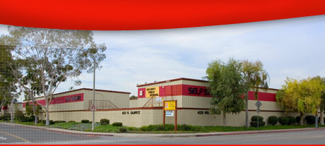 Escondido storage entrance