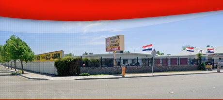 Manteca storage facility from front