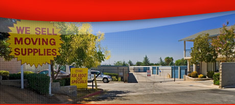 Moreno Valley storage facility entrance