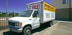 Free Move-in van