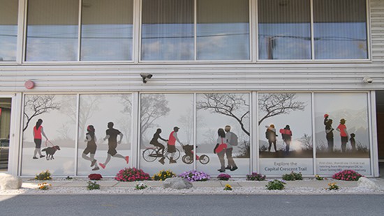Bethesda storage mural