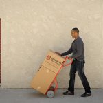 Customer moving in to Chula Vista self storage