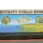 Exterior mural at Chula Vista self storage facility