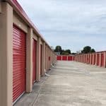 Driveway at Hayward self storage