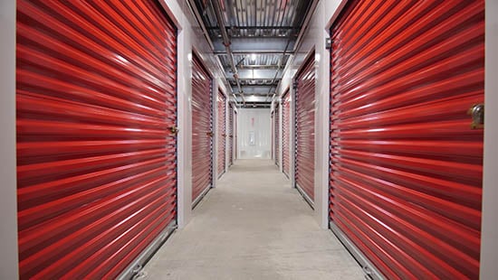Indoor storage units in Slabtown Portland, Oregon