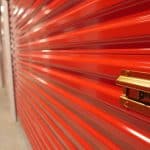 Portland self storage unit with disc lock
