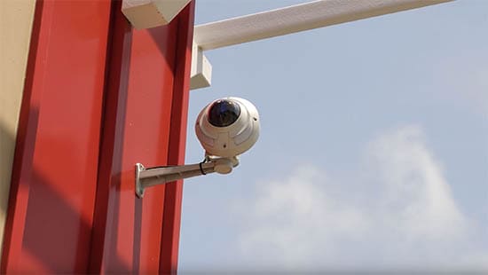Security camera at San Pablo self storage