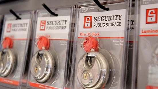 Sacramento storage locks