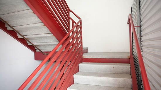 Richmond storage stair case