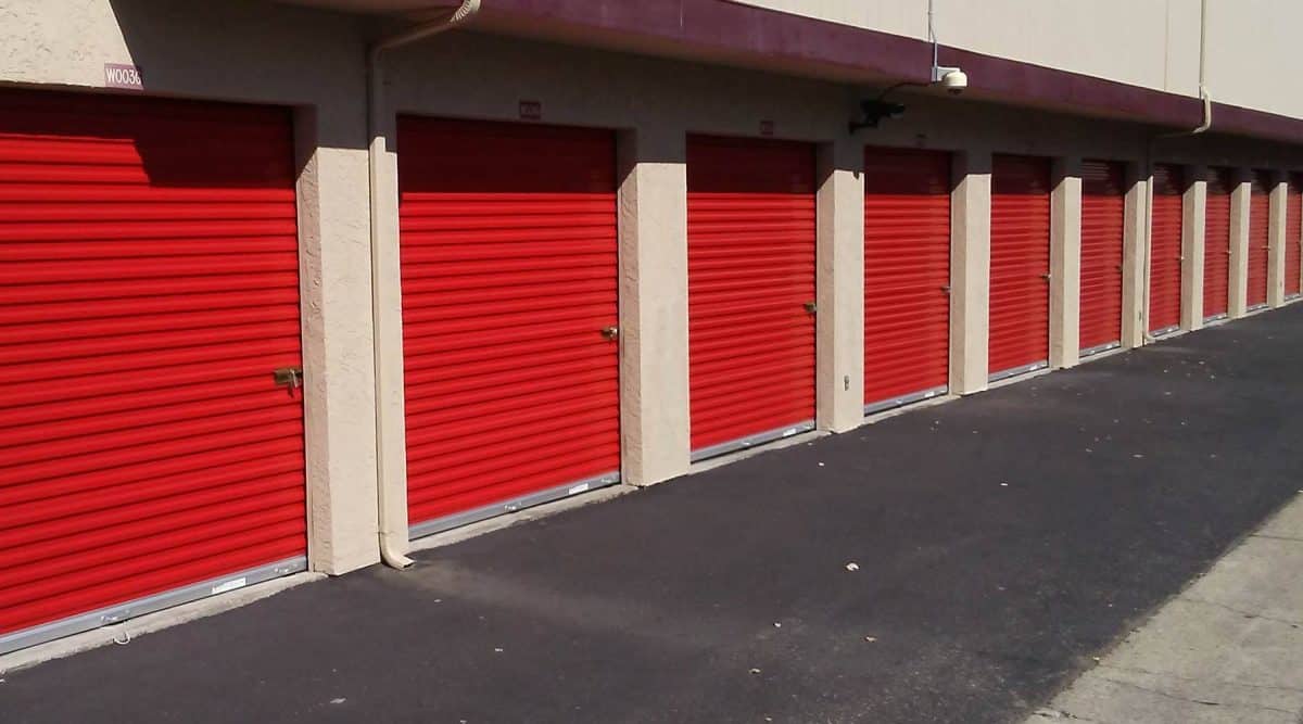 Walnut Creek drive-up storage units