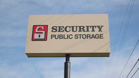 Richmond storage sign