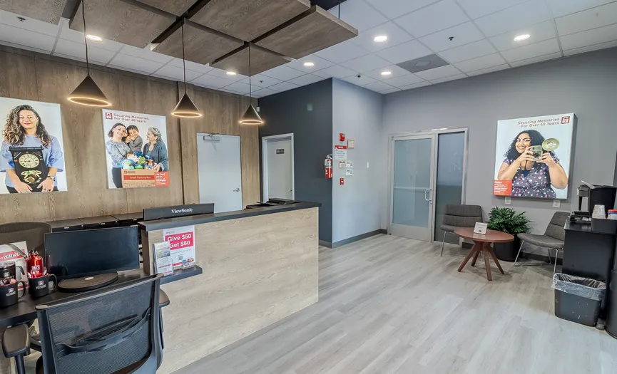 Main office with onsite managers at Security Public Storage in the Bishop Ranch area of San Ramon