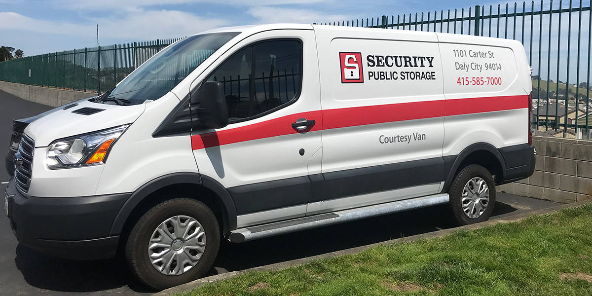 Free Moving Truck and Rentals Security Public Storage