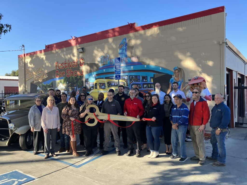 Security Public Storage Modesto - Woodland mural dedication