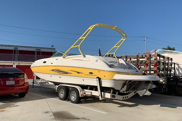 Large boats stored at SPS