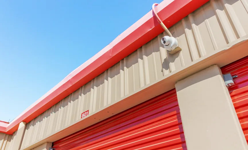 Security camera monitoring at our North Modesto facility on McHenry Ave