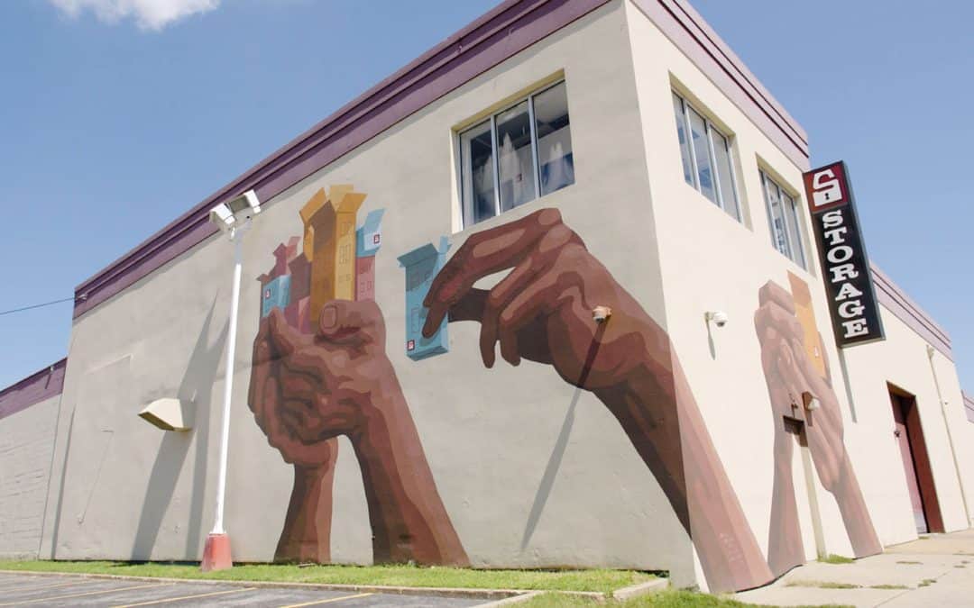 baltimore storage facility mural