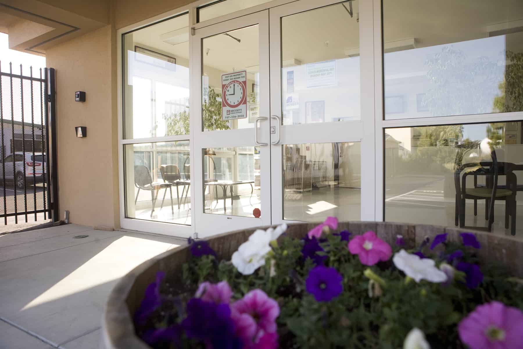 Storage Unit Prices in Napa Security Public Storage