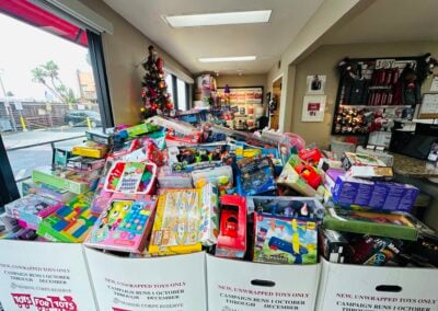 Wrapping Up a Record-Breaking Toys for Tots Donation Drive