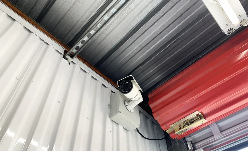 Security camera monitoring at our South Modesto facility near Modesto Airport