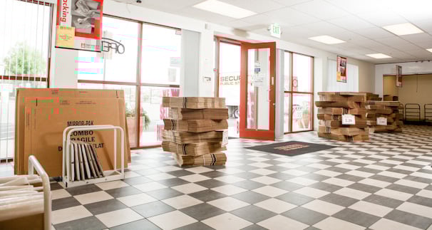 self storage rental office
