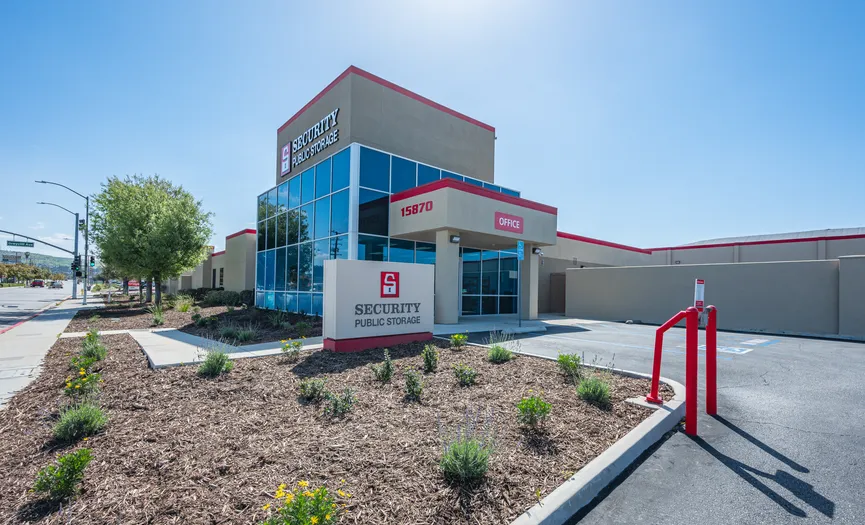 Street view of a secure self storage facility in City of Industry near South El Monte
