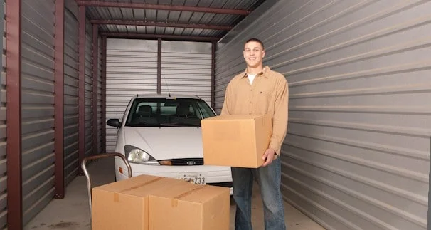 customer storing a car at SPS 