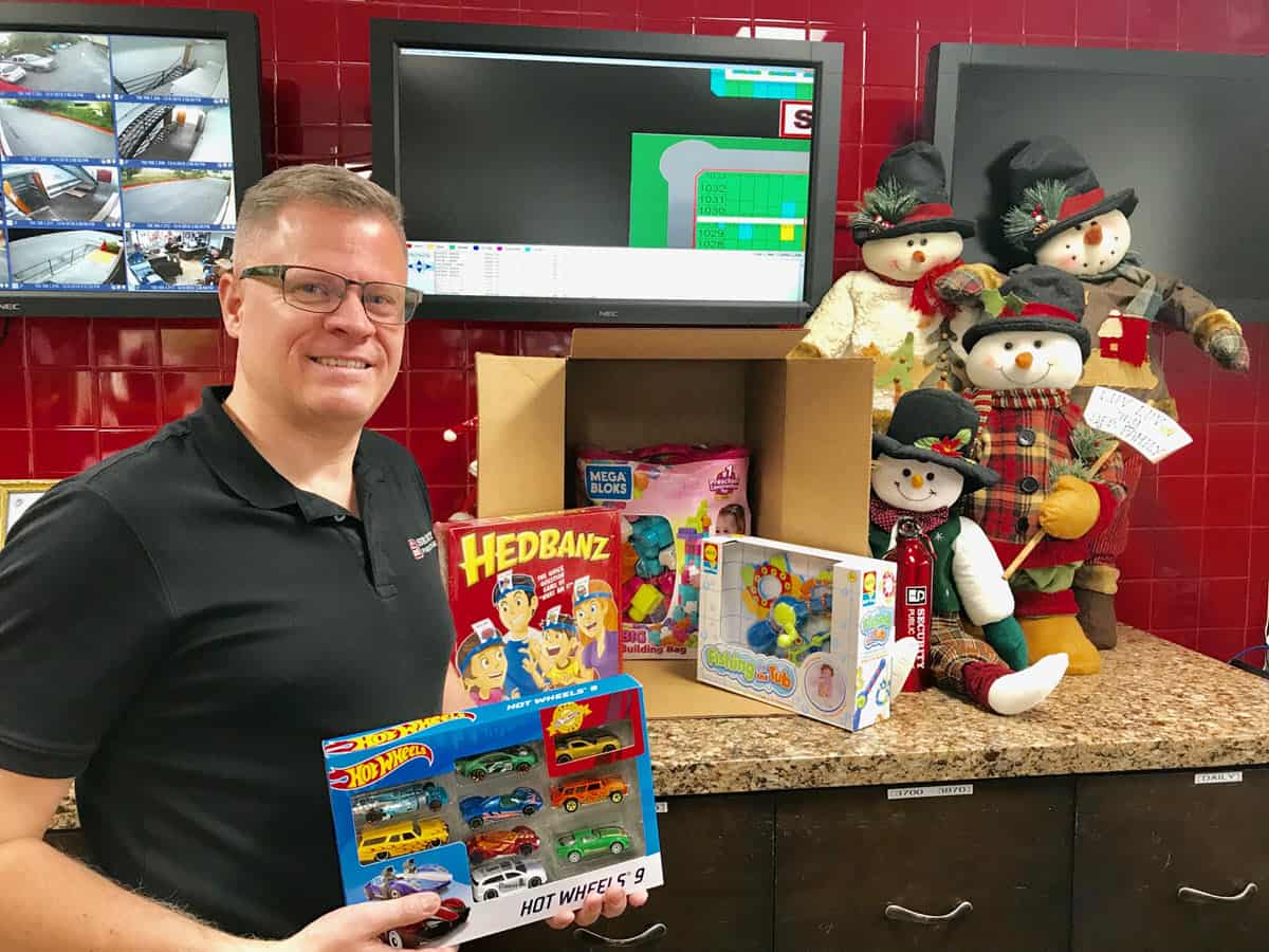 Security Public Storage San Mateo Toys For Tots Donation