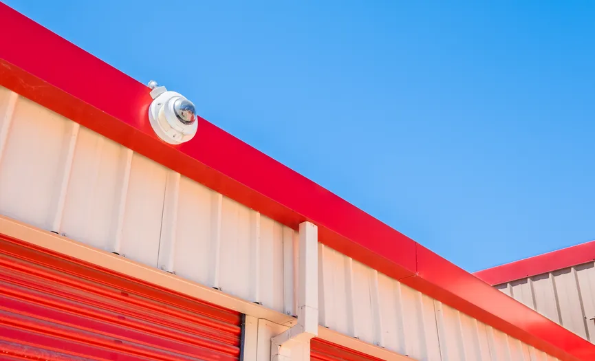Security camera monitoring at our East Roseville facility near Westfield Galleria