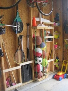 bungee cord ball storage