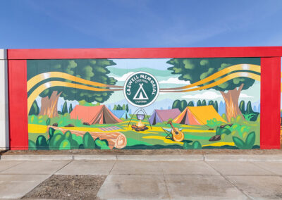 Caswell Memorial State Park mural at SPS Manteca