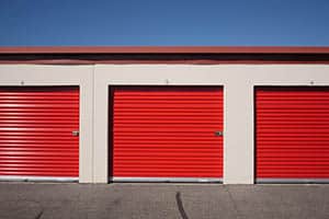 metal storage doors