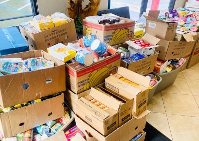 SPS Hosts Food Drives at 18 Locations in February