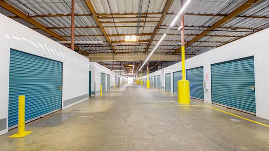 indoor drive-up storage in sacramento on franklin road