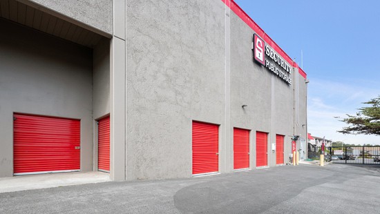 convenient drive-up storage units