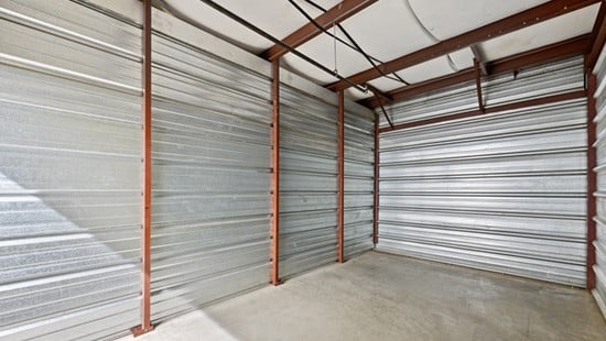large drive-up storage units