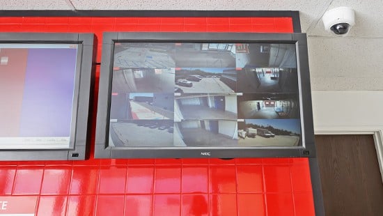 security camera monitors