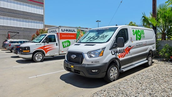 u-haul rentals for rent