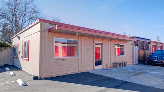 santa rosa self storage office exterior