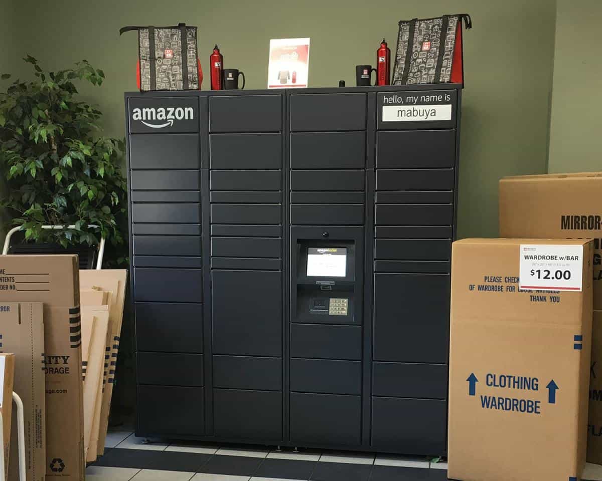 Amazon lockers