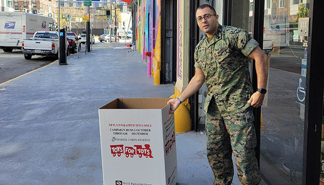 Marines toys for tots