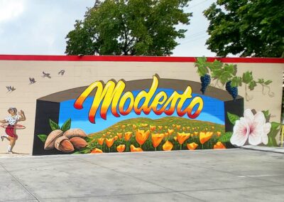 modesto mural panel