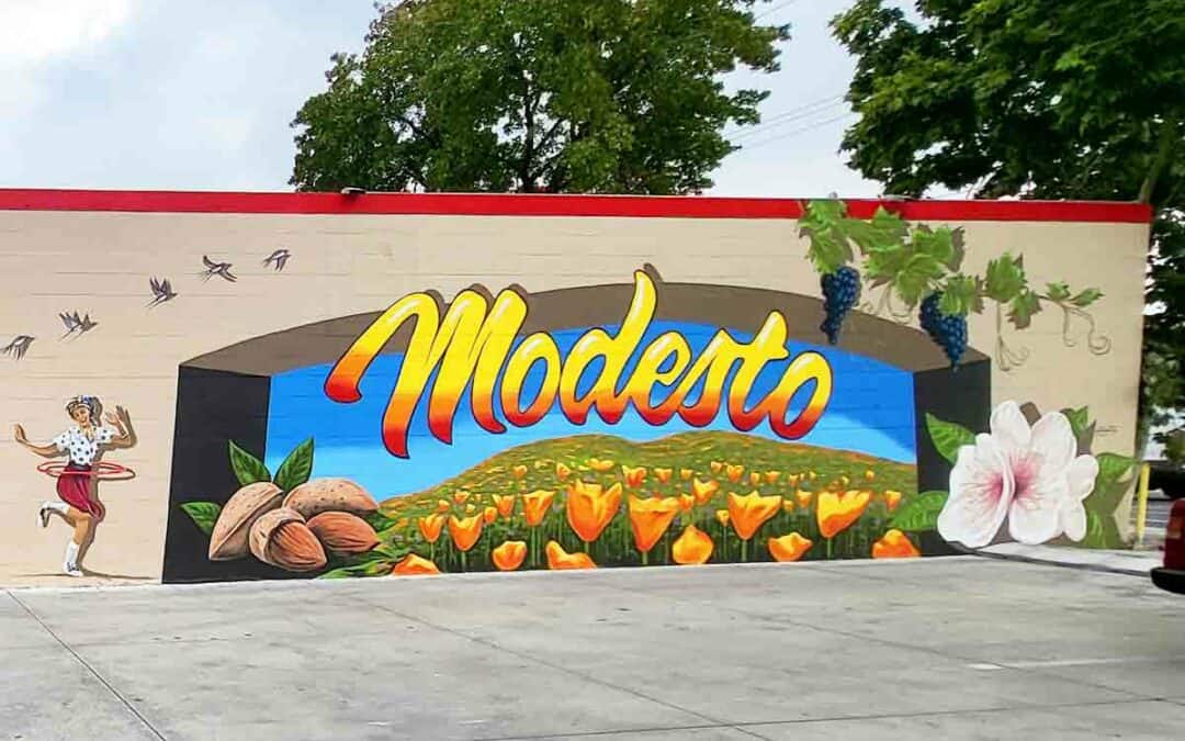 modesto mural panel