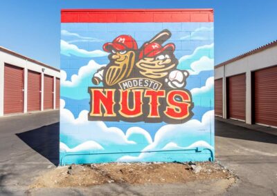modesto nuts mural