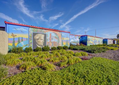 Mural at SPS Santa Rosa