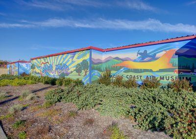 Pacific Coast Museum mural in Santa Rosa